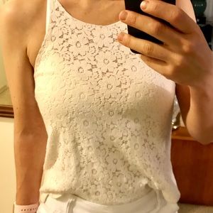 Monteau Los Angeles embroidered top